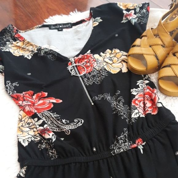 Derek Heart Jumpsuit One Piece - Picture 6 of 6